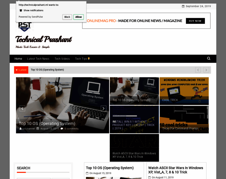 Technicalprashant.ml thumbnail