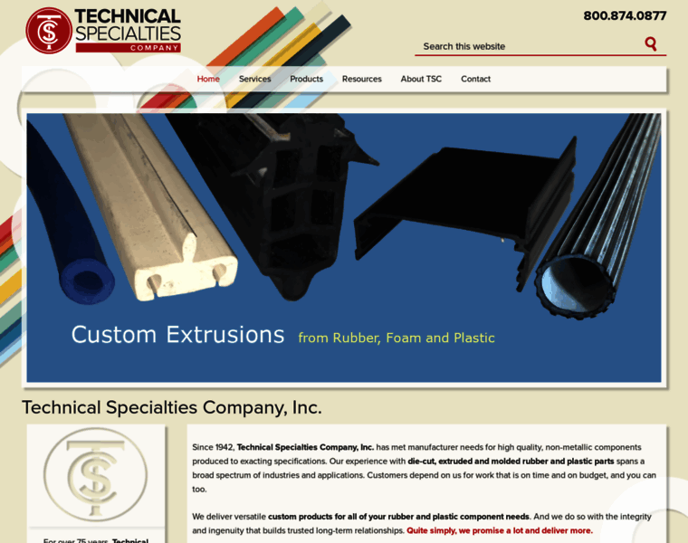 Technicalspecialties.com thumbnail