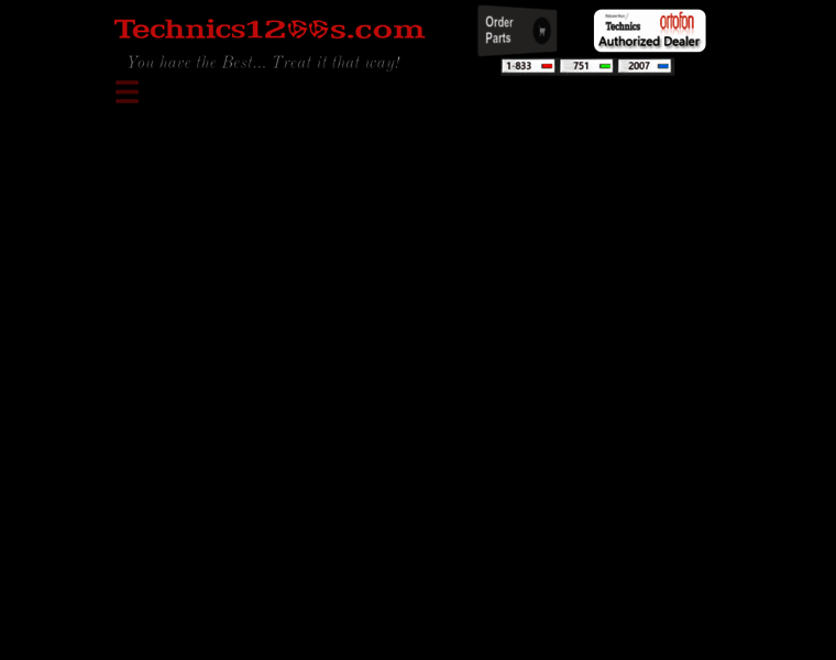 Technics1200s.com thumbnail