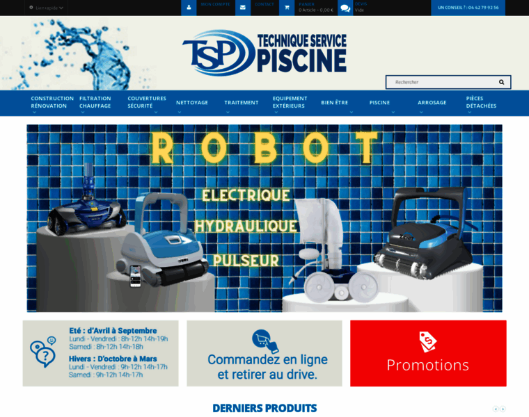 Technique-service-piscine.fr thumbnail