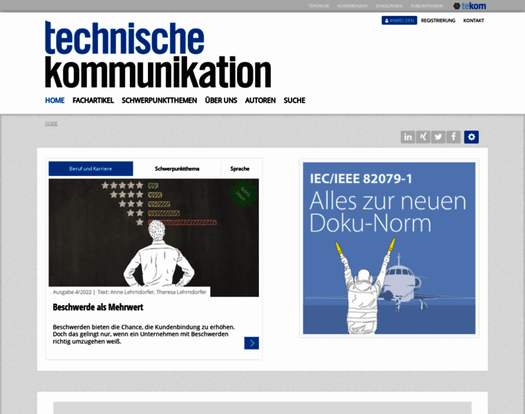 Technischekommunikation.info thumbnail