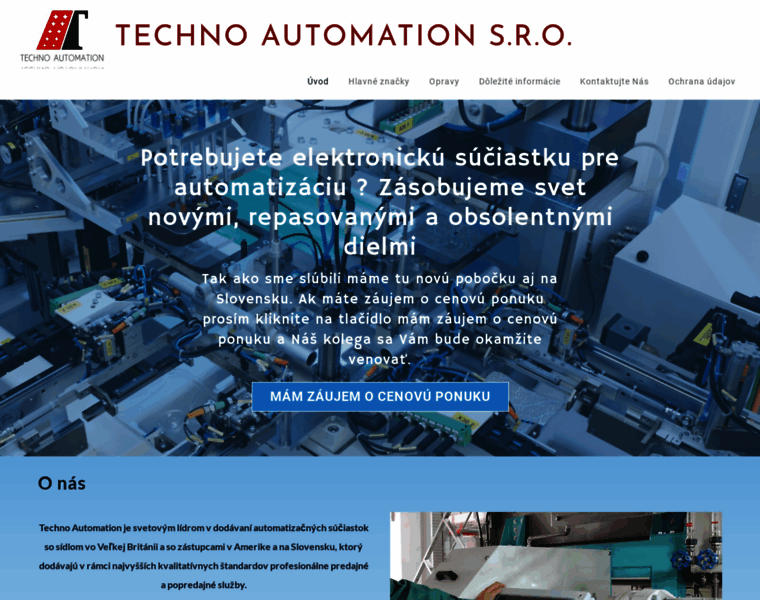 Technoautomation.sk thumbnail