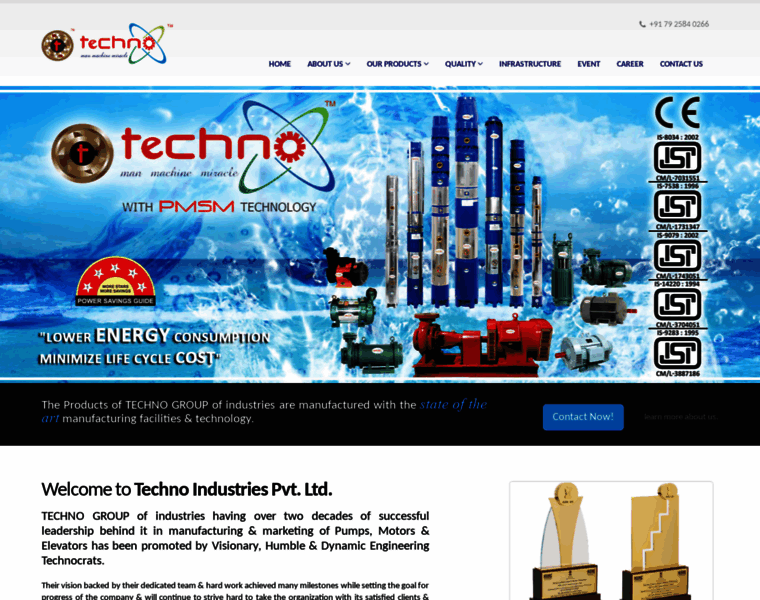 Technoindustries.co.in thumbnail