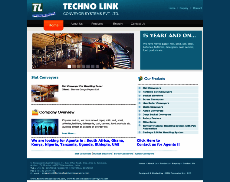 Technolinkslatconveyors.com thumbnail