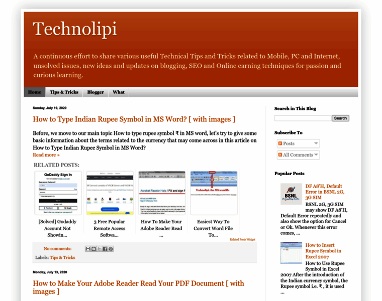 Technolipi.com thumbnail