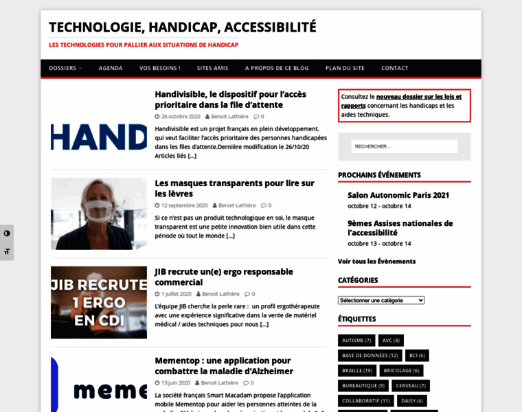 Technologie-handicap-accessibilite.net thumbnail