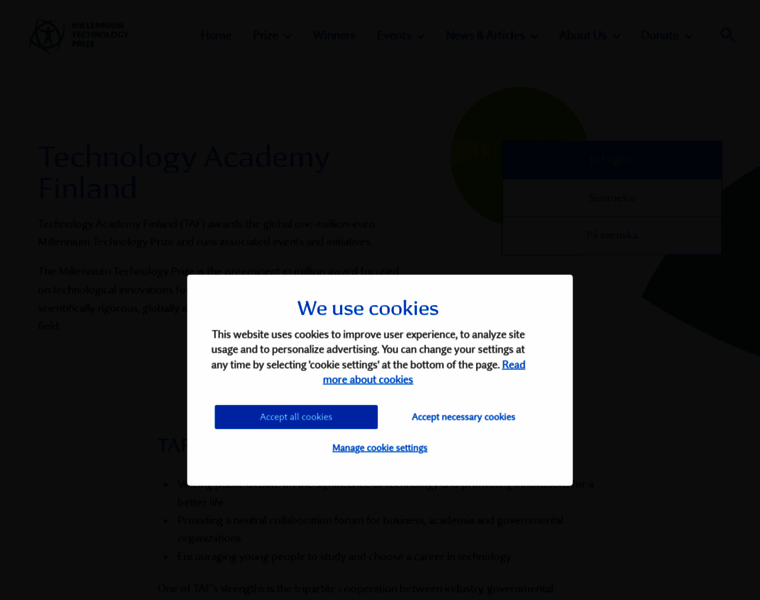 Technologyacademy.fi thumbnail Technologyacademy.fi thumbnail
