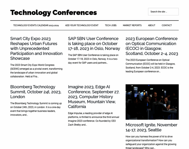 Technologyconference.com thumbnail