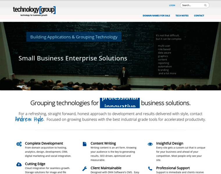 Technologygroup.com thumbnail