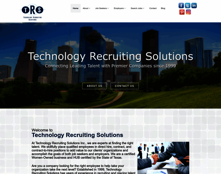 Technologyrecruiting.com thumbnail