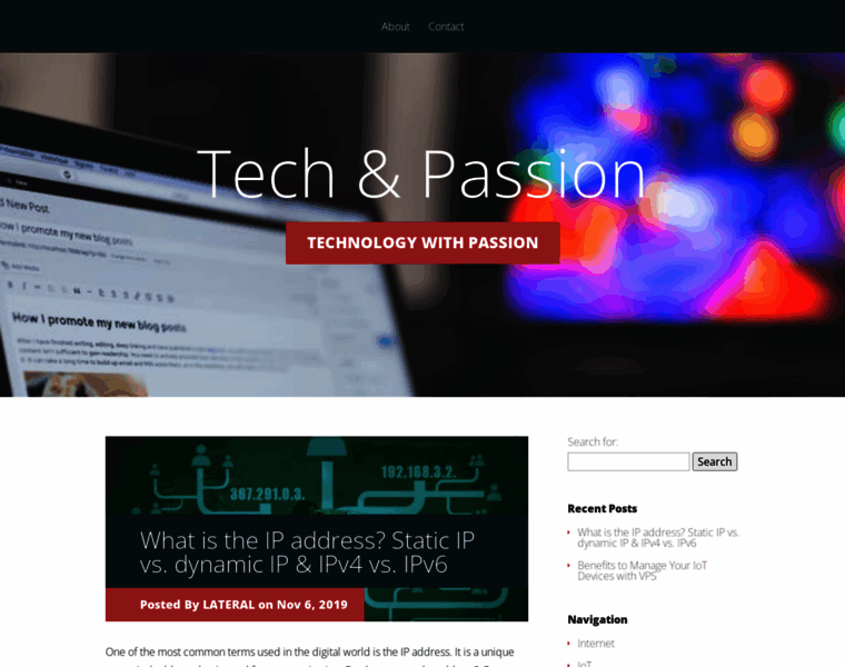 Technologywithpassion.com thumbnail