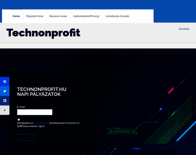 Technonprofit.hu thumbnail