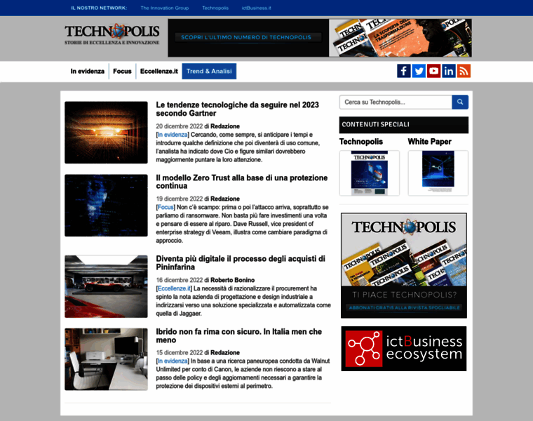 Technopolismagazine.it thumbnail