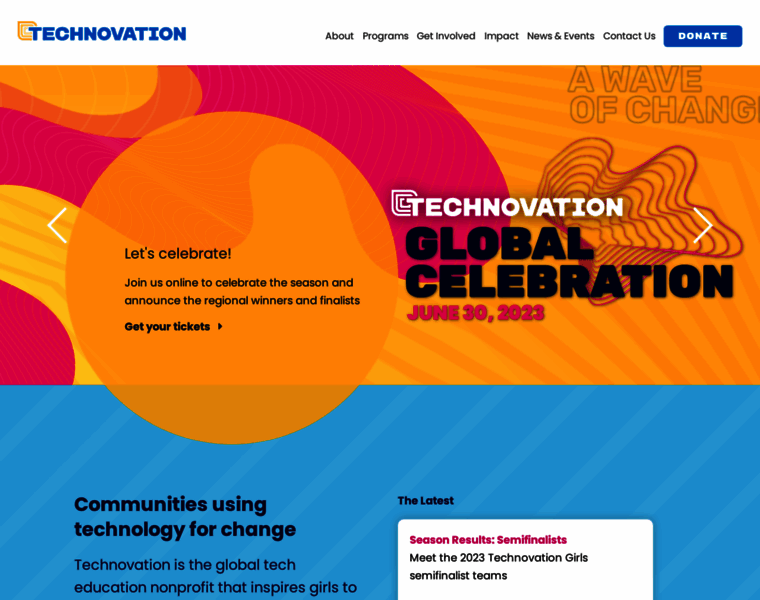 Technovation.com thumbnail