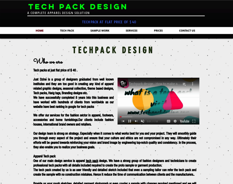 Techpackdesign.com thumbnail