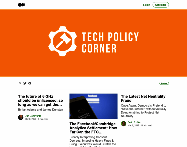 Techpolicycorner.org thumbnail