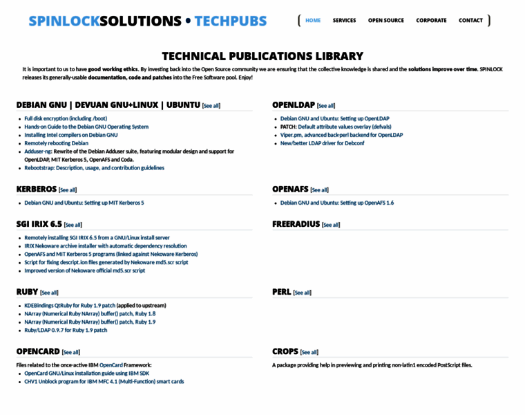 Techpubs.spinlocksolutions.com thumbnail