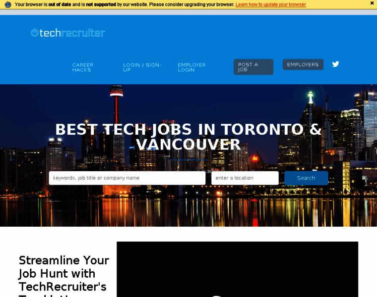 Techrecruiter.ca thumbnail