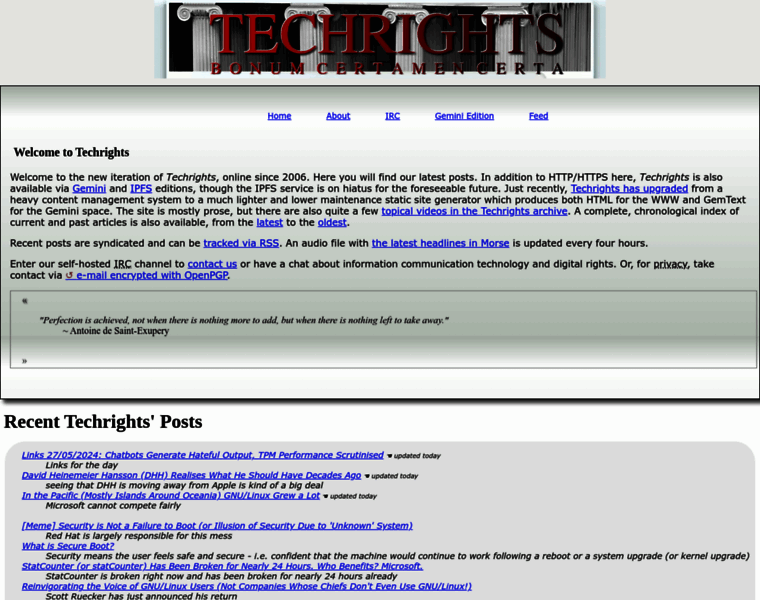Techrights.org thumbnail