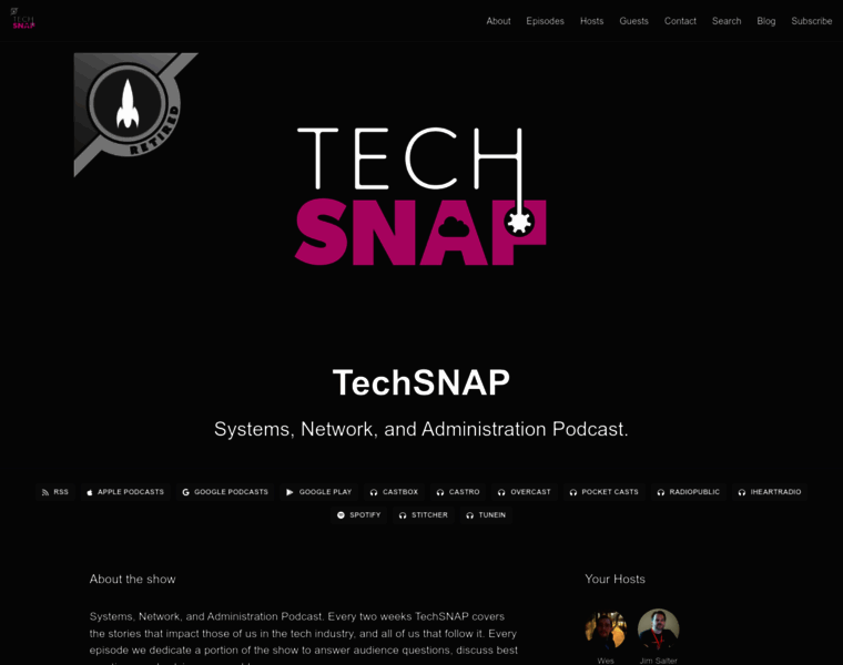 Techsnap.systems thumbnail Techsnap.systems thumbnail