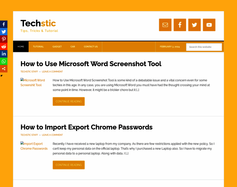 Techstic.com thumbnail Techstic.com thumbnail