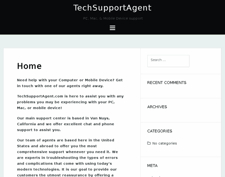 Techsupportagent.com thumbnail Techsupportagent.com thumbnail