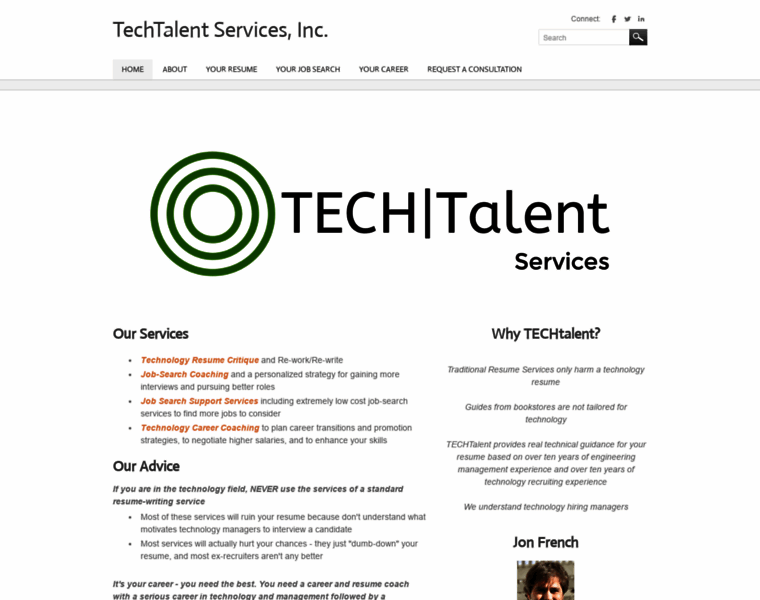 Techtalent-services.com thumbnail