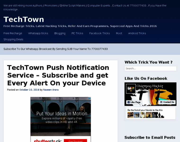 Techtown.co.in thumbnail