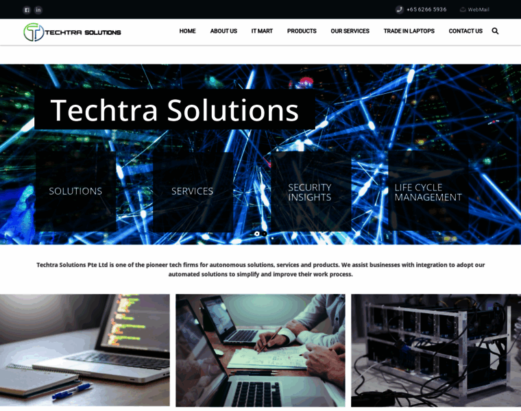 Techtra-solutions.com thumbnail