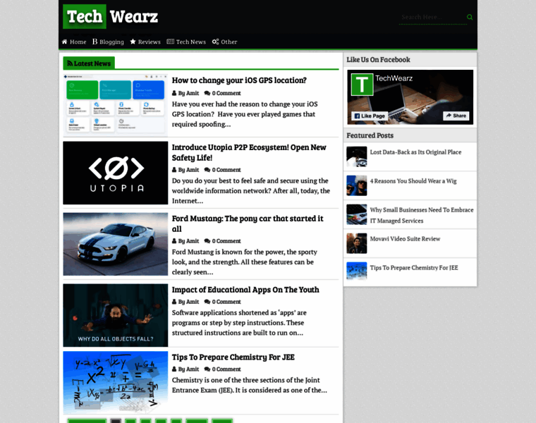 Techwearz.com thumbnail