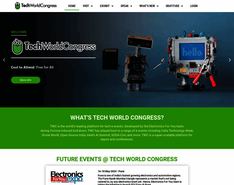 Techworldcongress.com thumbnail