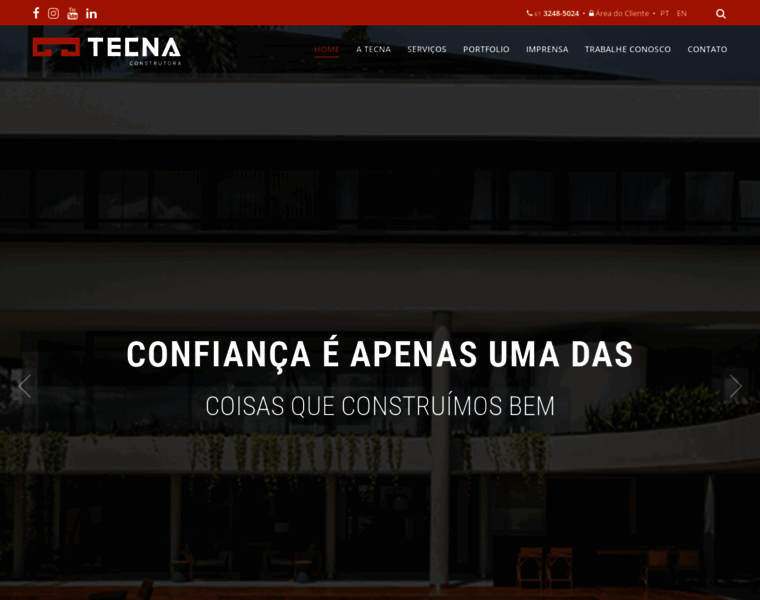 Tecnaconstrutora.com.br thumbnail