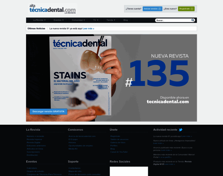 Tecnicadental.com thumbnail