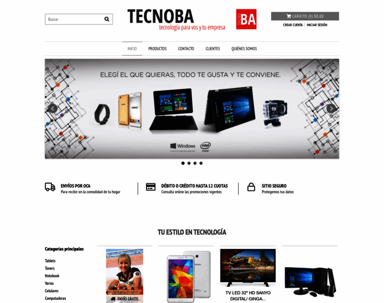 Tecnoba.com.ar thumbnail