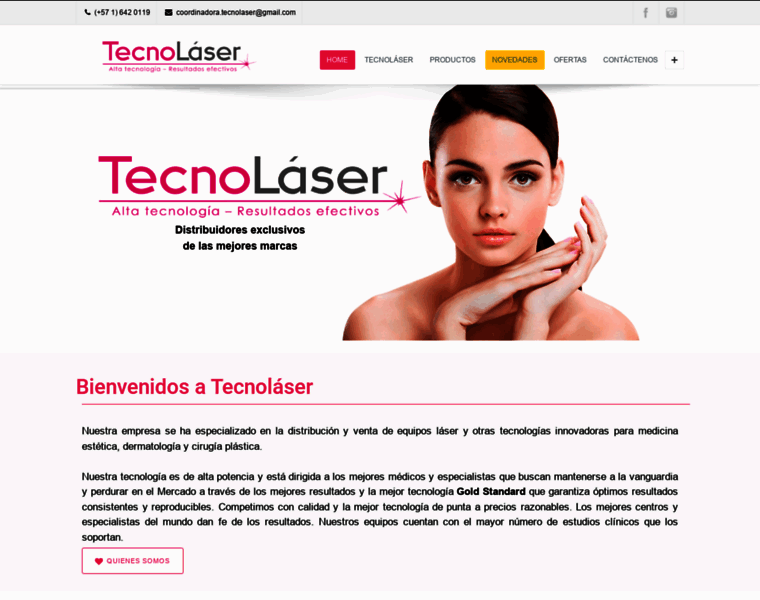 Tecnolaser.com.co thumbnail