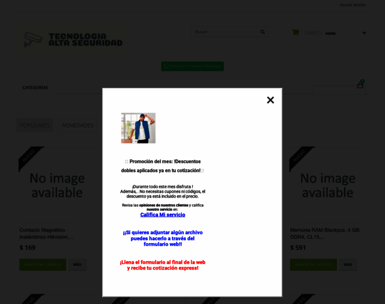 Tecnologiaaltaseguridad.com.mx thumbnail