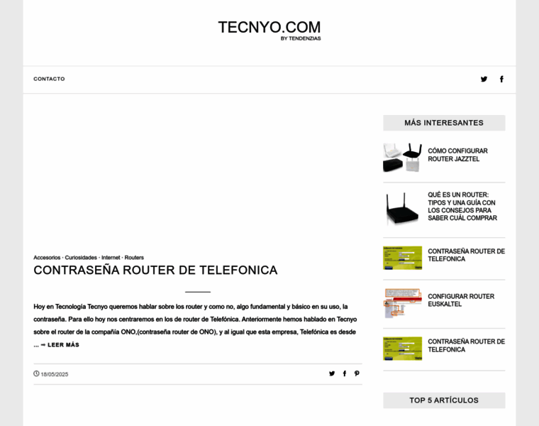 Tecnyo.com thumbnail Tecnyo.com thumbnail