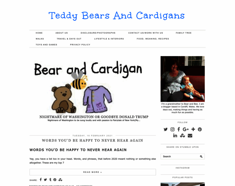 Teddybearsandcardigans.com thumbnail