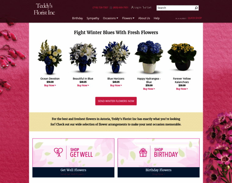 Teddysflorist.com thumbnail
