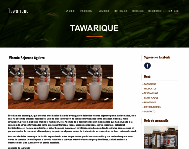 Tedetawarique.com thumbnail