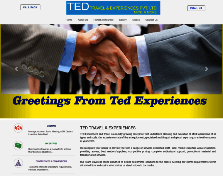 Tedexperiences.com thumbnail