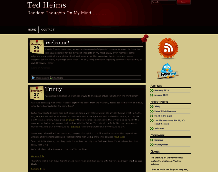 Tedheims.com thumbnail