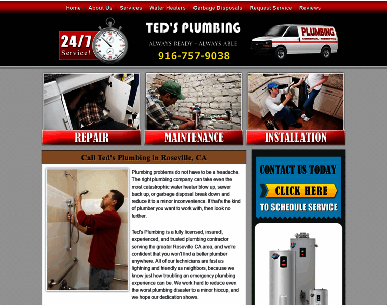 Teds-plumbing.com thumbnail