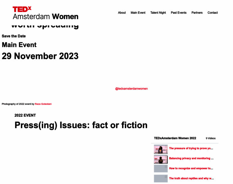 Tedxamsterdamwomen.nl thumbnail
