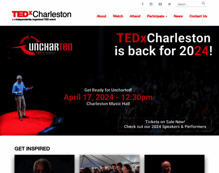 Tedxcharleston.org thumbnail