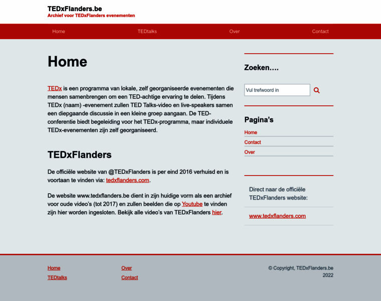 Tedxflanders.be thumbnail