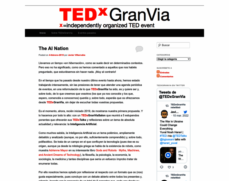 Tedxgranvia.com thumbnail