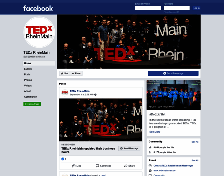 Tedxrheinmain.de thumbnail