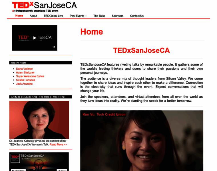 Tedxsanjoseca.org thumbnail
