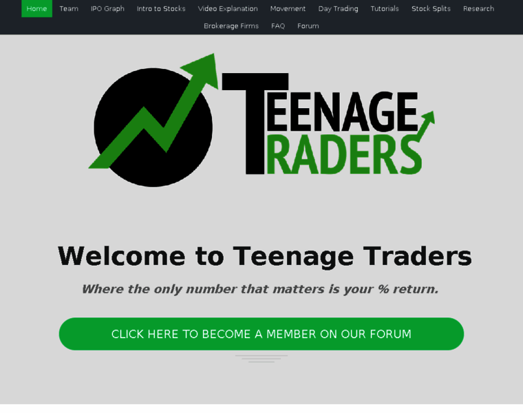Teenagetraders.com thumbnail